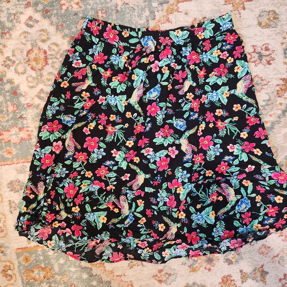 Floral Old Navy Skirt